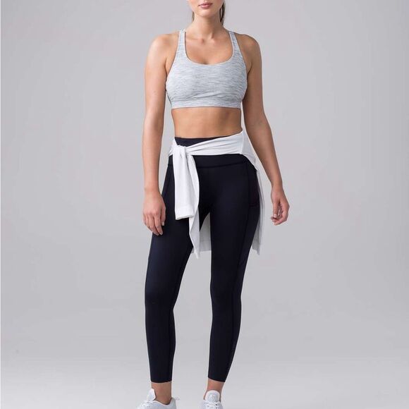 Lululemon Energy Bra in Wee Are From Space Ice Grey Alpine White Size 10 - Picture 2 of 9